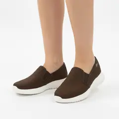 XIAN SHOES - Tenis ultralivianos cafe E29