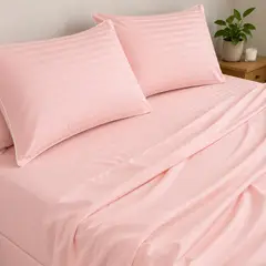 BALI - Sabanas Cama Semidoble Palo de Rosa Calidad Premium