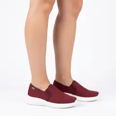 XIAN SHOES - Tenis ultraliviano vinotinto E02