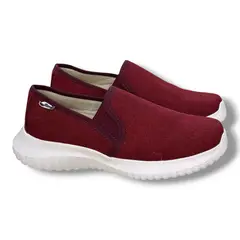 XIAN SHOES - Tenis ultraliviano vinotinto E02
