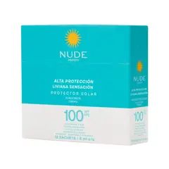 NUDE - Protector Solar Corporal SPF 100 8ml X 12 Unds