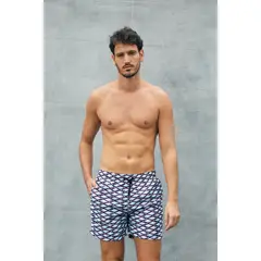 PLAIA - Pantaloneta de Baño SCALA Protección UV y Secado Rápido