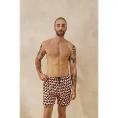 PLAIA - Pantaloneta de Baño Los Cabos Protección UV y Secado Rápido