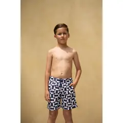 PLAIA - Pantaloneta de Baño MILOS kids Protección UV y Secado Rápido
