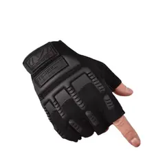 GENERAL - Guantes Tácticos Medio Dedo Antideslizantes Multideporte Talla L