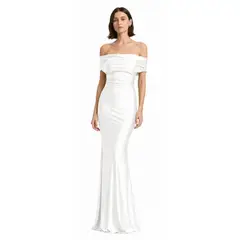 SCARLETT - Vestido Capri Largo de Fiesta Bride