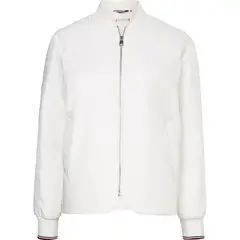 TOMMY HILFIGER - Chaqueta Chaqueta Chaqueta Cazadora Bomber Acolchada Mujer Gris Mujer Gris