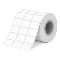 GENERICO - ROLLO DE ETIQUETAS ADHESIVAS 32x25mm 5000 ETIQUETAS TRANSFERENCIA TERMICA