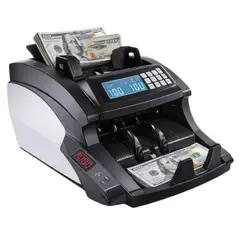 AMERICAN GENERICS - Contadora de Billetes Profesional con Detección UV, MG, MT, IR y DD