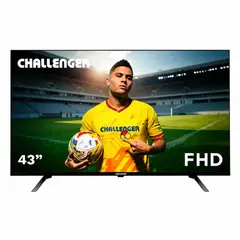 CHALLENGER - Televisor 43” FHD Smart TV Google TV 43KG90