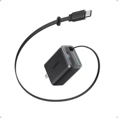 ANKER - Cargador Nano 35W USB-C Diseño Compacto Carga Rápida GaN Negro
