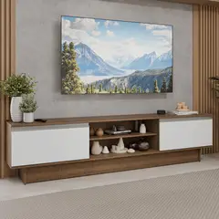MADESA - Centro de Entretenimiento Mesa para TV Glamy Hasta 80 Pulgds