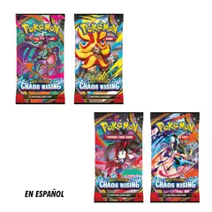 POKEMON - CARTAS DE TCG MEGA EVOL CHAOS RISING BOOSTER SPA