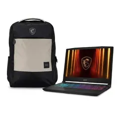 MSI - PORTATIL GAMER KATANA 15HX B14WFK INTEL CORE I7 14650HX RAM 16 GB SSD 512 GB NVIDIA® GEFORCE RTX™ 5060 LAPTOP GPU, GDDR7 8GB 144 HZ + MORRAL