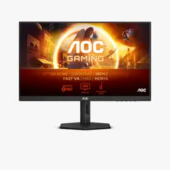 AOC - MONITOR GAMING 27 2K - QHD 180HZ 0.5MS FAST VA PIVOT HDR MODE ADAPTIVE SYNC - FREESYNC
