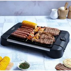 GENERICO - Asador Eléctrico Grill Pro 5 Niveles De Temperatura