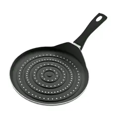 IMUSA - Sartén Arepas Antiadherente Smart Negro