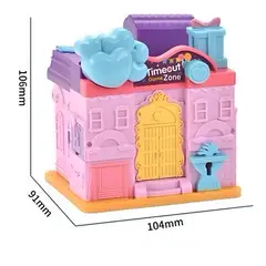 GENERICO - Casa De Muñecas Castillo Casa De Juguete Con Accesorios Niña