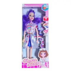 GENERICO - Muñeca Doctora Juguete Bata Niñas Interactivo