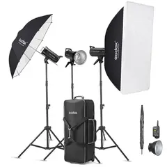 GODOX - Kit SK400II-V Con 3 Luces