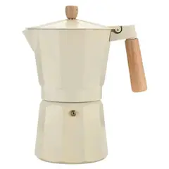 GENERICO - Cafetera Italiana Moka Pot 9 Tazas Aluminio Para Espresso Compatible Con Gas y Estufa