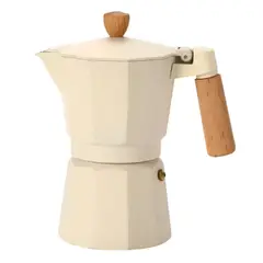 GENERICO - Cafetera Italiana Moka Pot 6 Tazas Aluminio Para Espresso Compatible Con Gas y Estufa