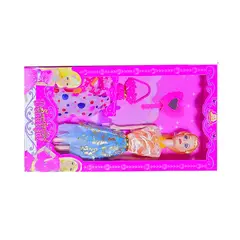 GENERICO - Muñeca Vestidos Espejo Bolso Moda Fashion Juguete Niña