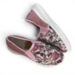 XIAN SHOES - Tenis ultraliviano flor nude Ref E21
