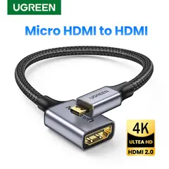 UGREEN - Adaptador Micro HDMI a HDMI 4K 60Hz