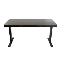 VERSUS - Escritorio Elevable Eléctrico Superficie De Vidrio 140x60