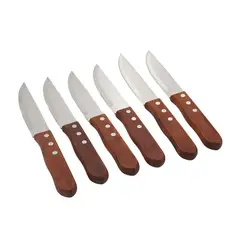 UNIVERSAL - SET X6 CUCHILLOS MADERA PRO