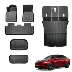 GENERICO - Set de Tapetes Termoformados para Tesla Model Y EV Motrix
