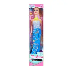 GENERICO - Muñeca Vestido Elegante Moda Juguete Niñas Interactivo