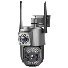 PRO - Cámara Original Ip Exterior Doble Lente Wifi Vision Nocturna 360 V380