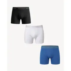 SEVEN SEVEN - Boxer X3 Para Hombre Filete Medio Marca Seven Azul #45000395