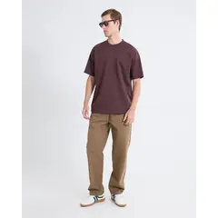SEVEN SEVEN - Pantalón Jogger De Caída Amplia Para Hombre Café