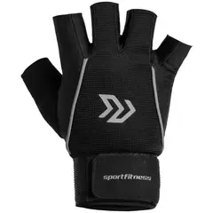 SPORTFITNESS - Guantes de Gimnasio Jerk con muñequera