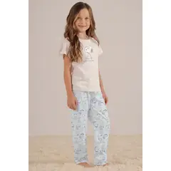 PROVOCAME - Pijama Niña Azul 23155