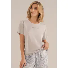 PROVOCAME - Pijama Mujer Capri Azul 22025