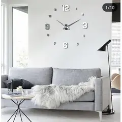GENERICO - RELOJ DE PARED COLOR PLATEADO
