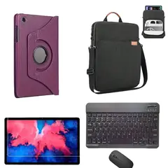 GENERICO - ESTUCHE 360 PARA TABLET TECLADO MOUSE BOLSO VIDRIO PARA SAMSUNG A8 X200