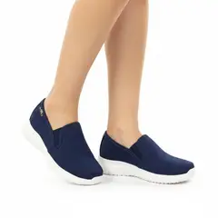 XIAN SHOES - Tenis ultralivianos azul Ref E05