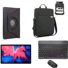 GENERICO - ESTUCHE 360 PARA TABLET TECLADO MOUSE BOLSO VIDRIO PARA SAMSUNG A9 8.7 X110 X115