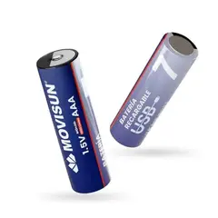 INNOVA - Baterías Pilas Recargables AAA USB Tipo C Pack 2