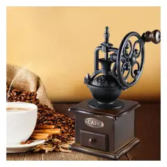 GENERICO - Molinillo De Café Manual Vintage De Madera