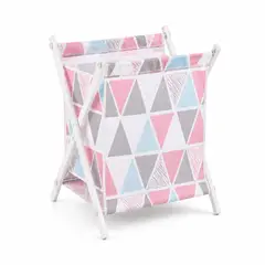 GENERICO - Canasta Para Ropa Organizador Juguetes - Rosa