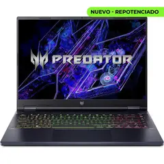ACER - Portátil PREDATOR - ULTRA 7-155H - 16GB RAM - 1TB SSD - RTX 4070 -14.5” - HELIOS NEO GAMER
