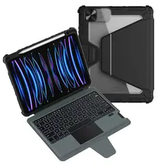 NILLKIN - Funda con Teclado para iPad Air 11 (2024), Air (2022) Bumper Link