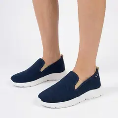 XIAN SHOES - Tenis ultraliviano malla azul Ref E103
