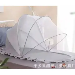 AMERICAN GENERICS - Mosquitero Para Bebé Plegable Protector Infantil Gris